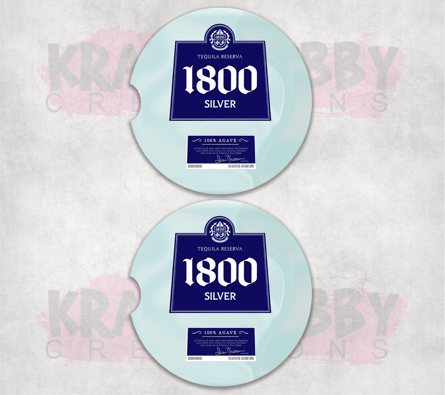 Car Coaster - Neoprene Car Coasters (2) - 1800