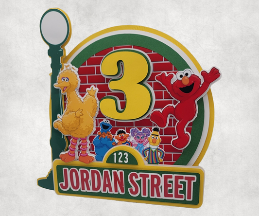 Cake Topper - 3D Character Cake Topper - Sesame Street