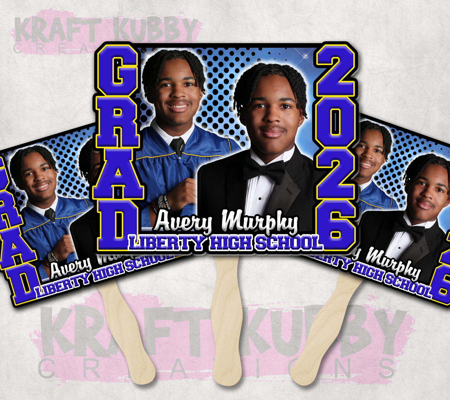 Graduation Fans - Graduation Day Accessories - Grad Fans