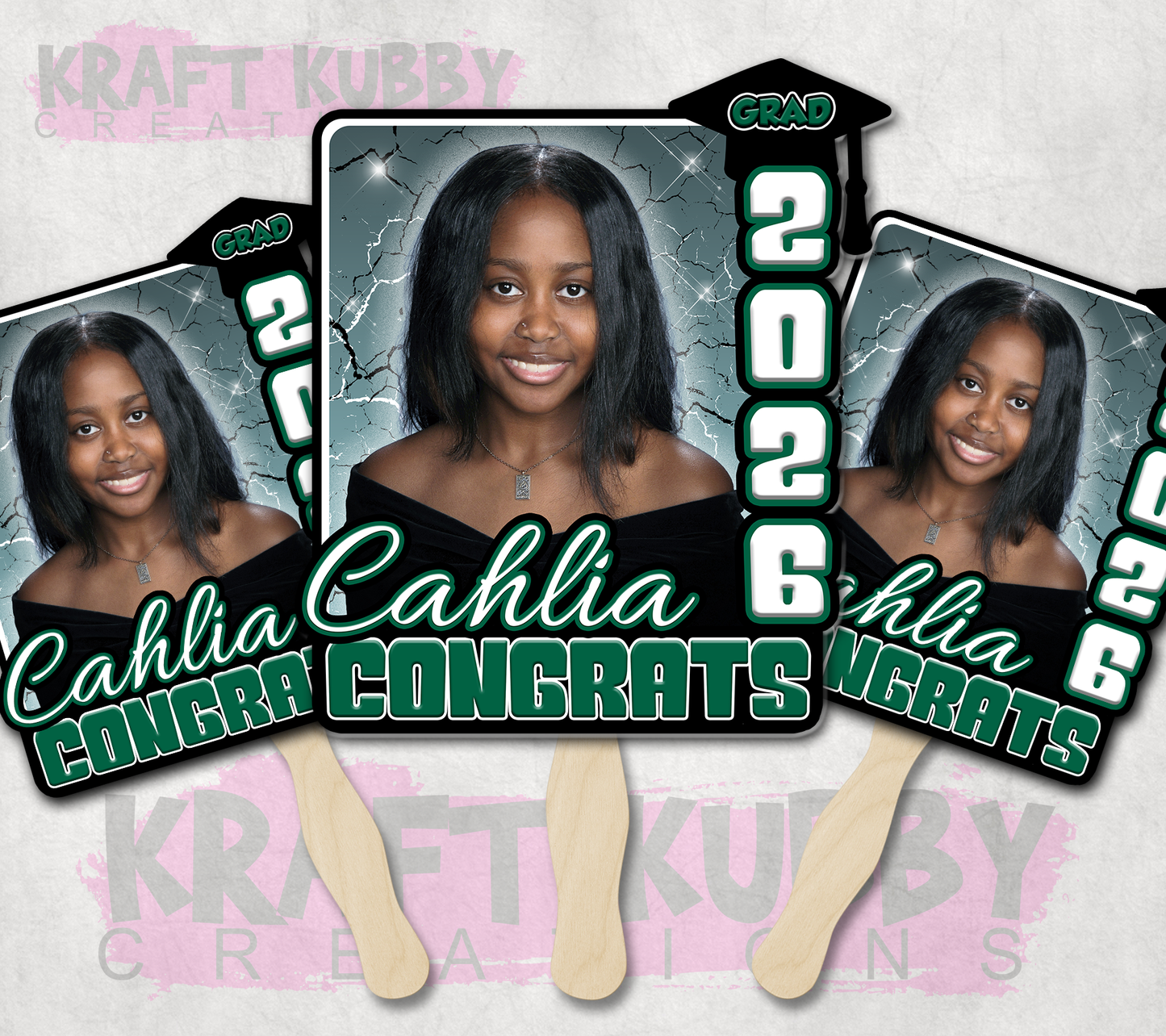 Graduation Fans - Graduation Day Accessories - Grad Fans