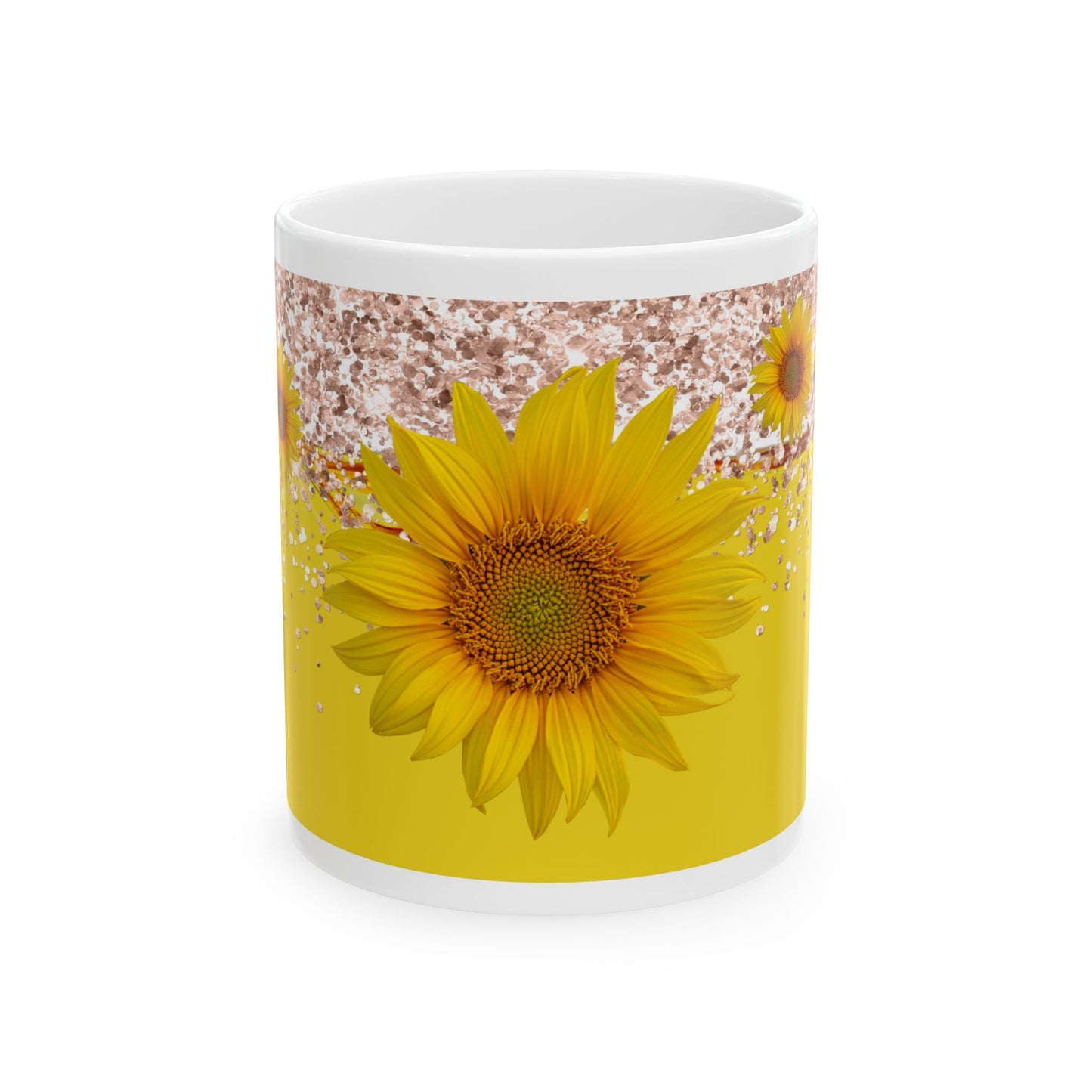Mug - 11 oz or 15 oz | Sublimation | Sunflower