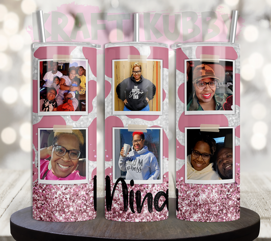 Tumbler - 20 oz - Sublimation - Personalized - Photo Tumbler