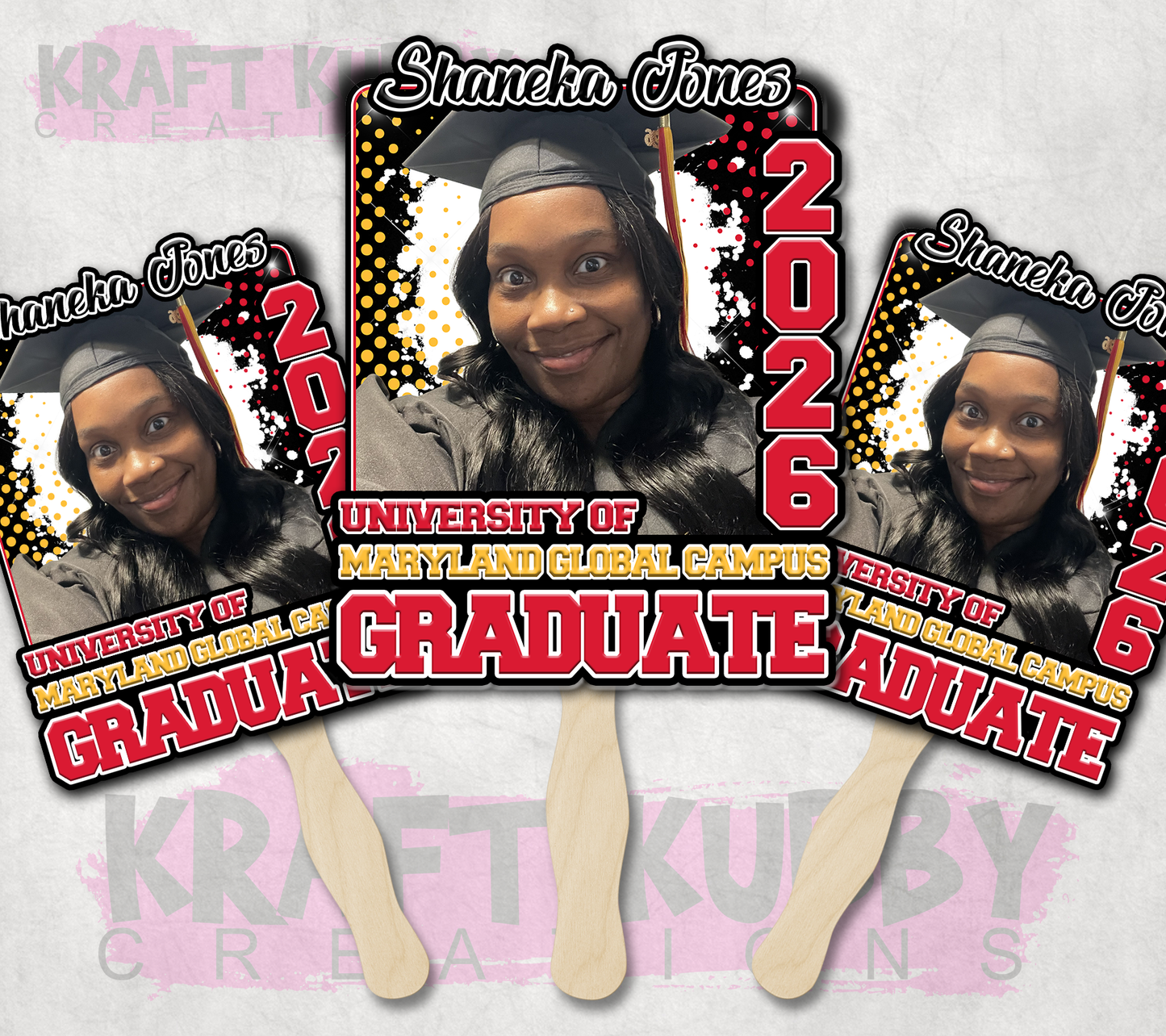 Graduation Fans - Graduation Day Accessories - Grad Fans