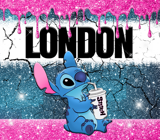 Tumbler - 20 oz - Sublimation - Personalized - Stitch
