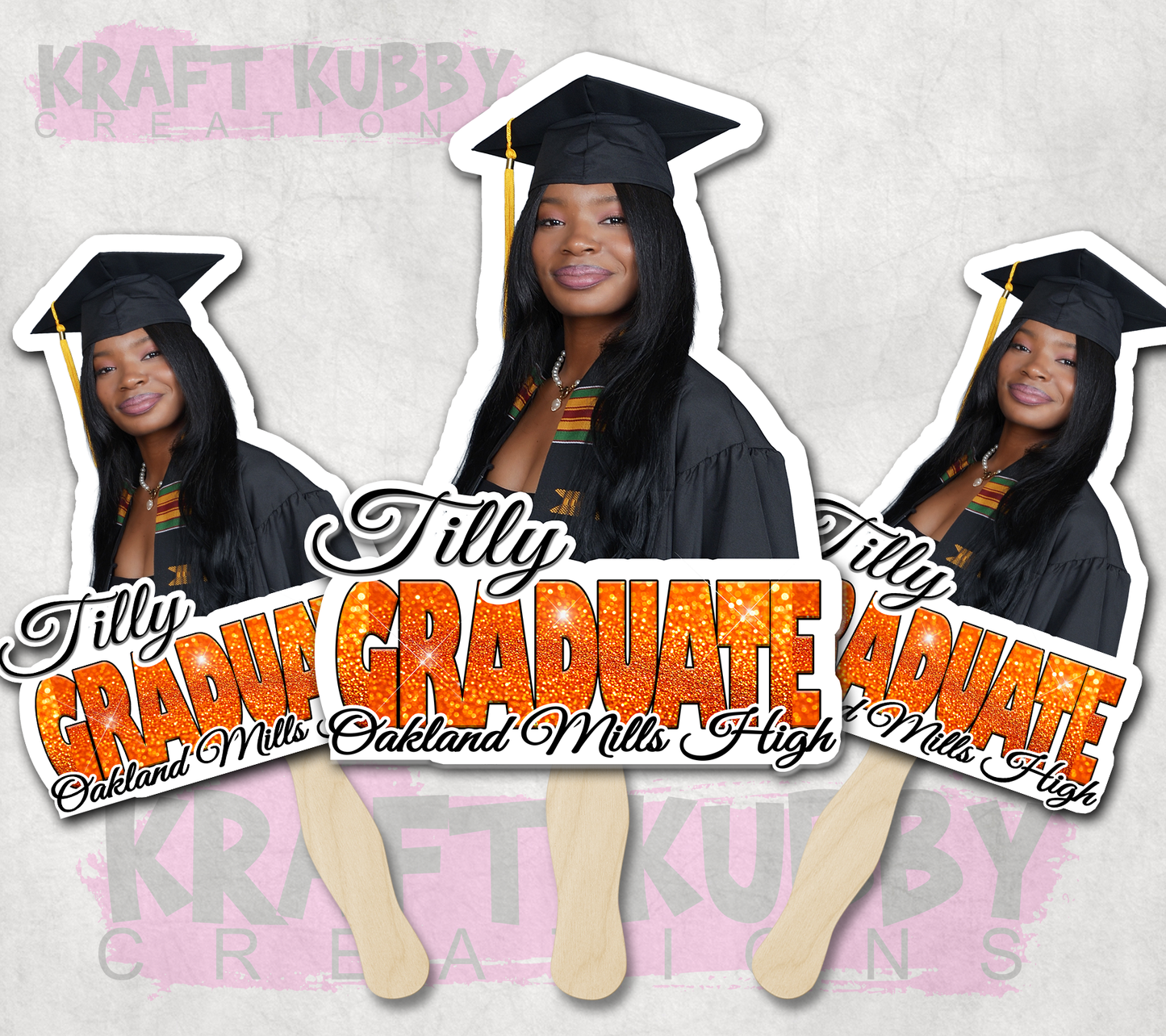Graduation Fans - Graduation Day Accessories - Grad Fans