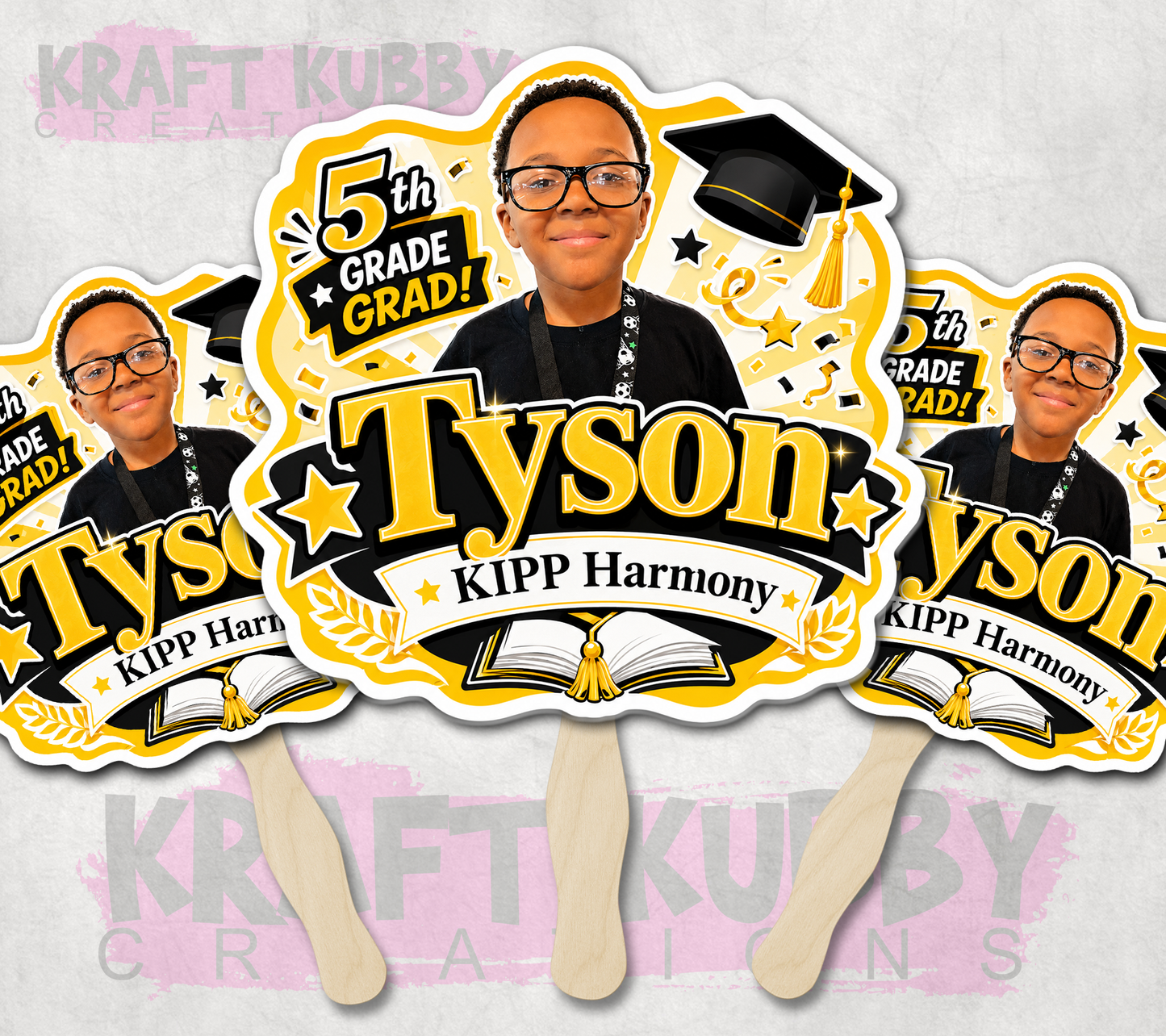 Graduation Fans - Graduation Day Accessories - Grad Fans