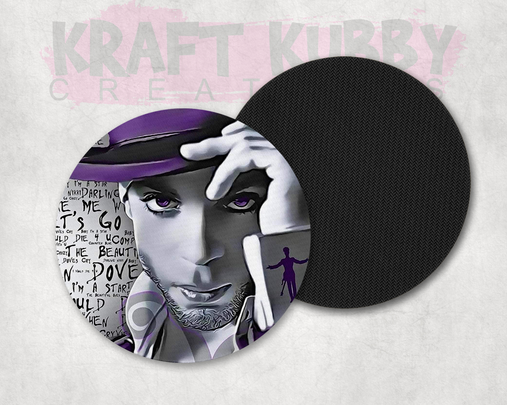 Table Coaster - Neoprene Table Coasters - Prince