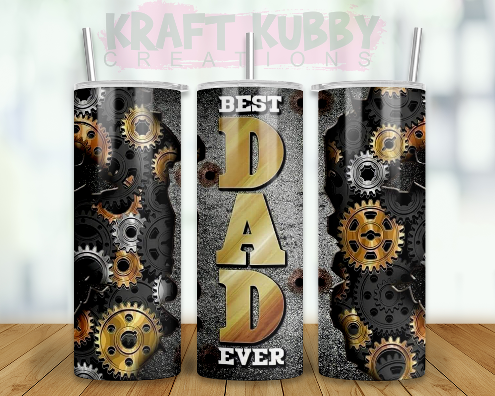Tumbler - 20 oz - Sublimation - Dad #1