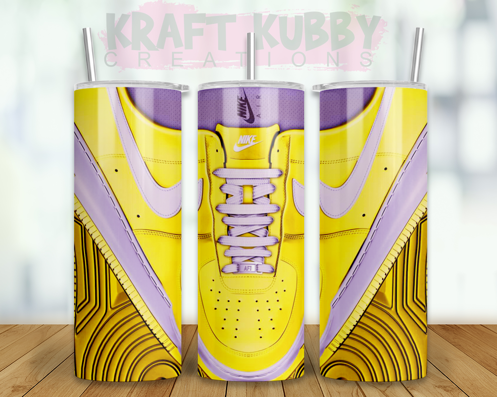 Tumbler - 20 oz - Sublimation - Nike Air Force 1