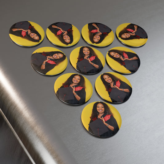 Magnets - Custom Graduation Magnets - Photo - 2.25 Inch