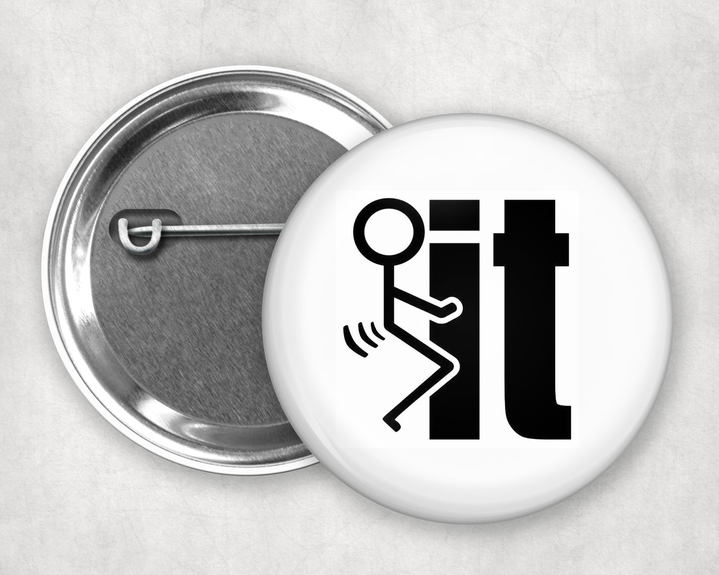 Buttons - Pinback Buttons - Fuck it