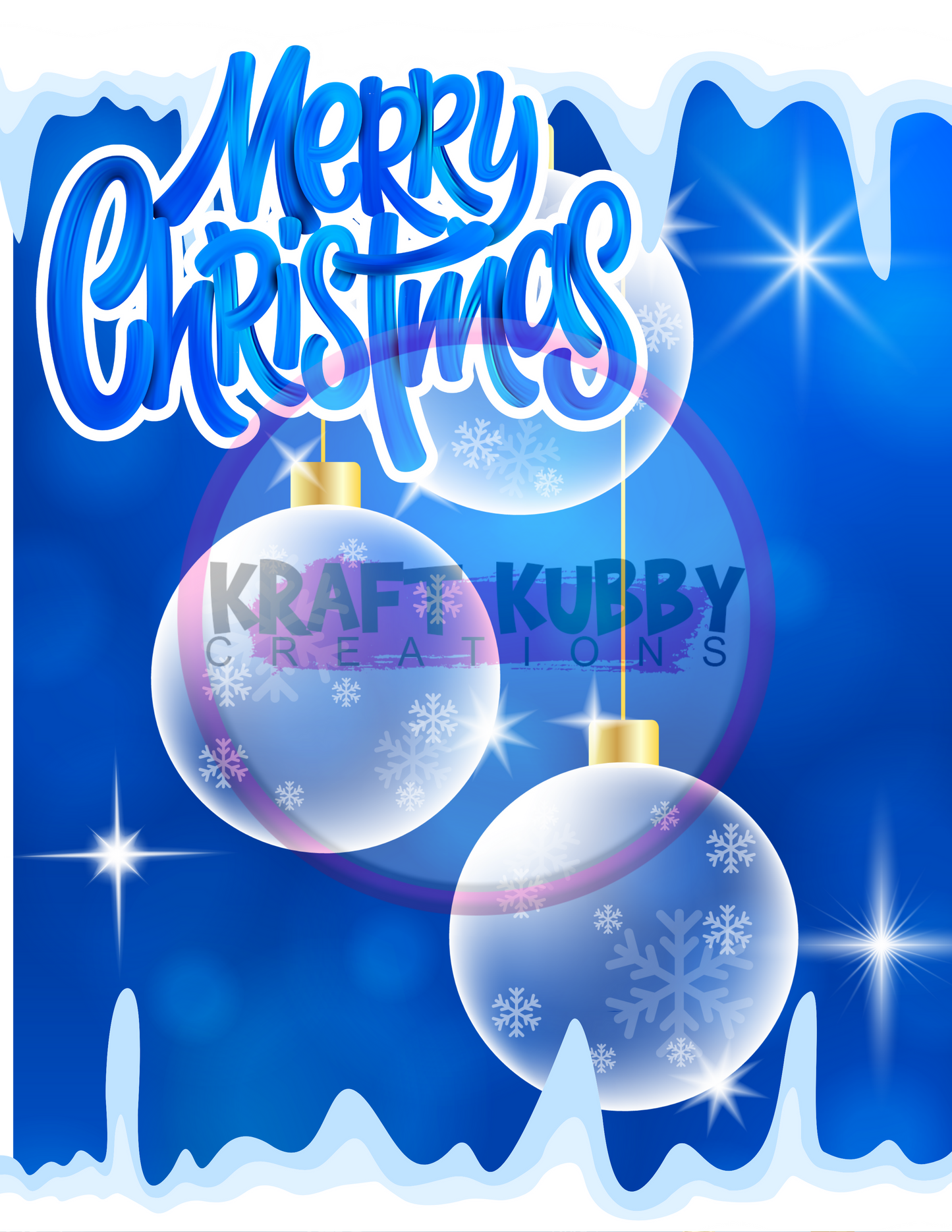 Digital Template - Jumbo Christmas Card Treat Templates - 8.5x11 inch - Canva