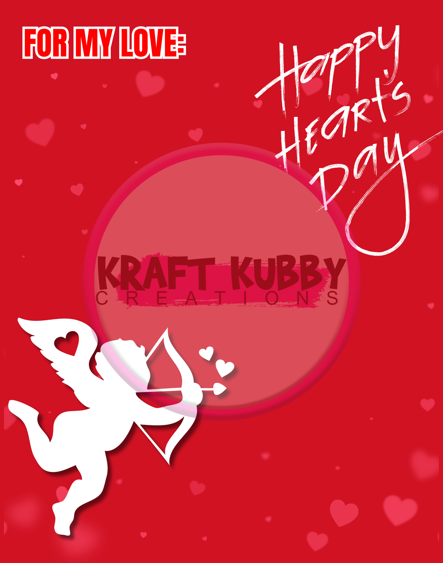 Digital Template - Jumbo Valentine Card Treat Templates - 11x14 inch - Canva