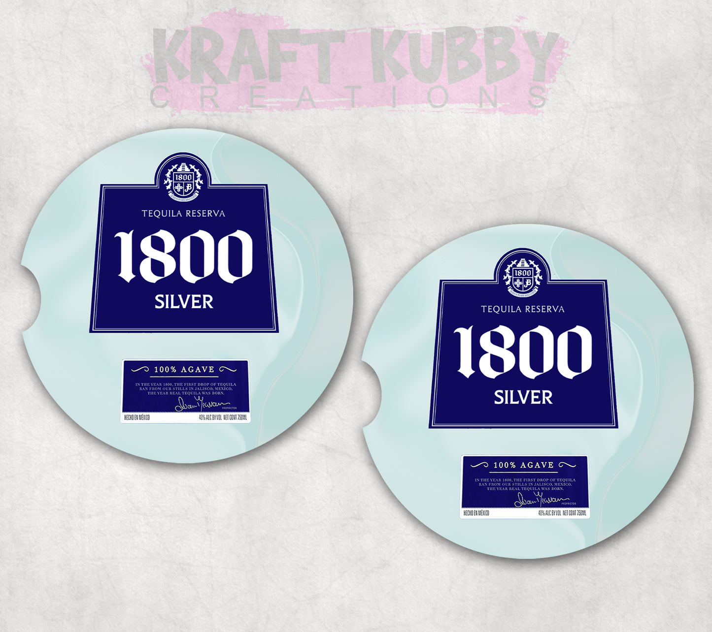 Car Coaster - Neoprene Car Coasters (2) - 1800