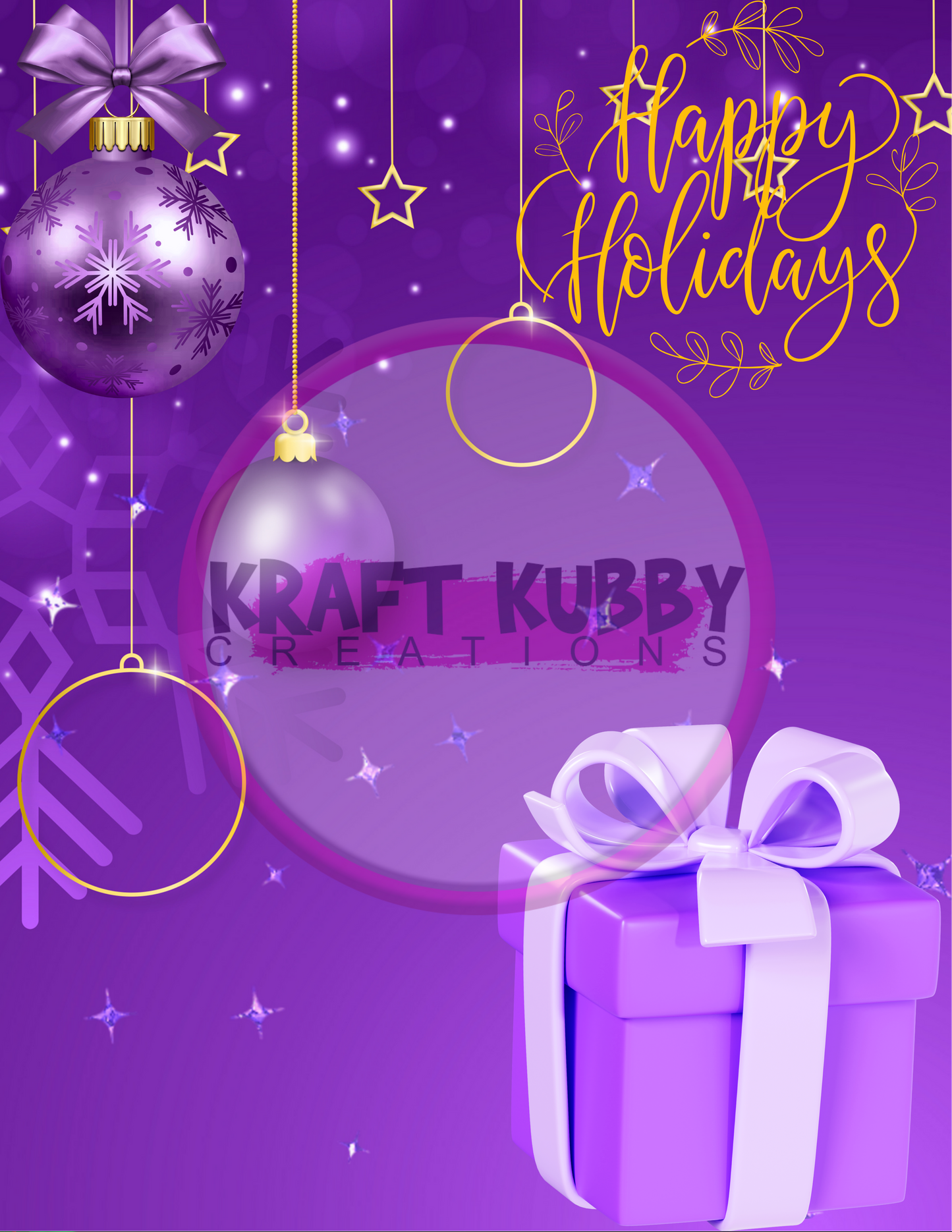 Digital Template - Jumbo Christmas Card Treat Templates - 8.5x11 inch - Canva