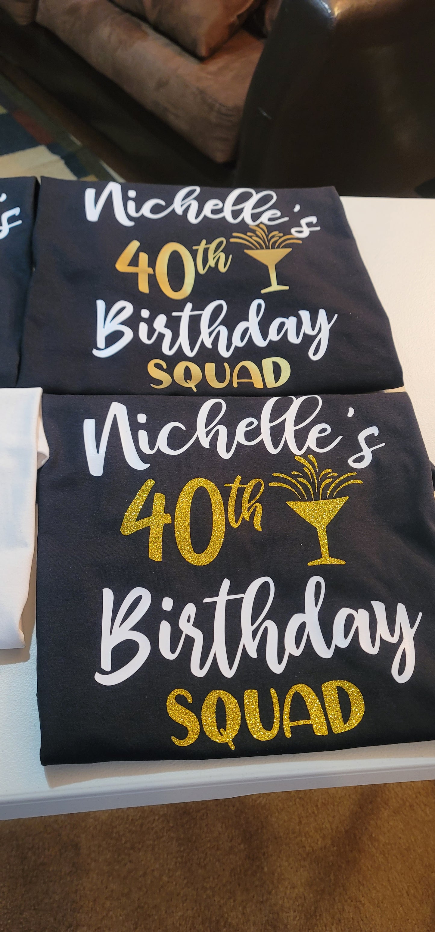 T-Shirts - Clothing - Birthday Queen & Squad T-Shirts
