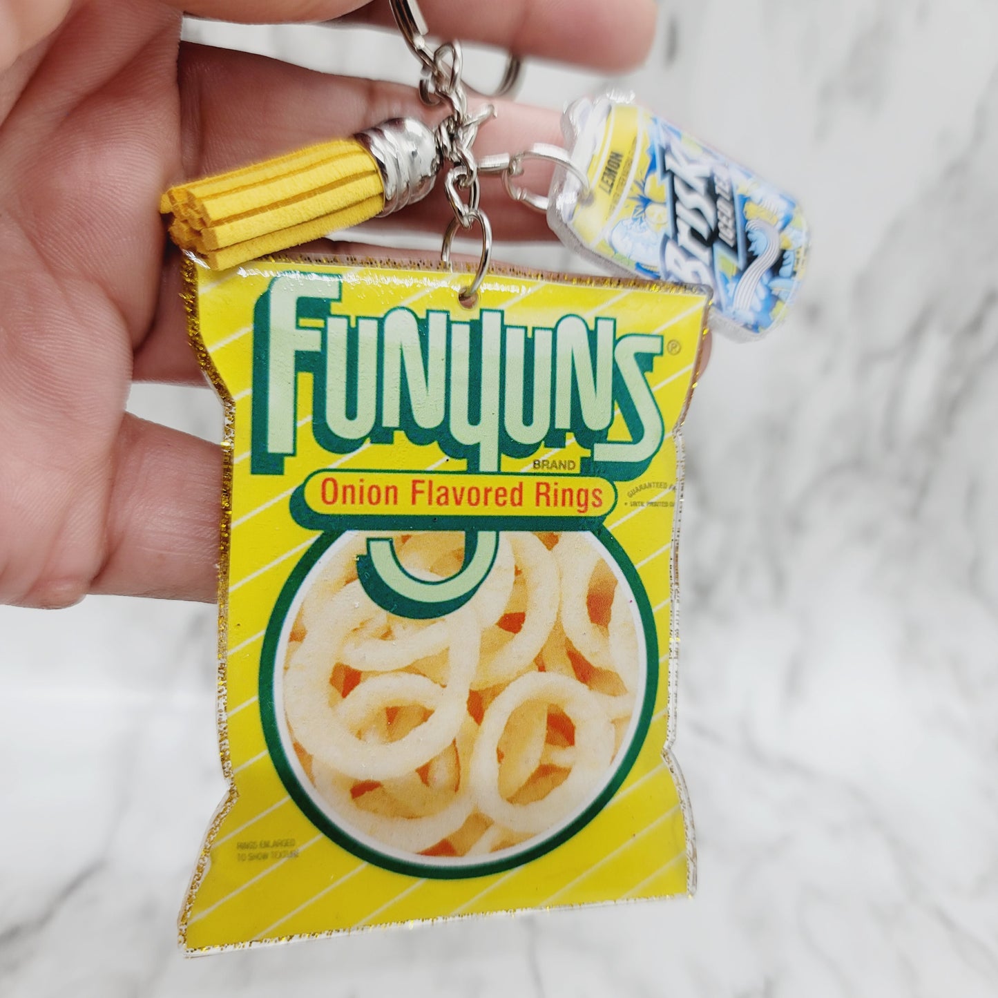 Chips - Acrylic Keychain - 3 Inch Keychain