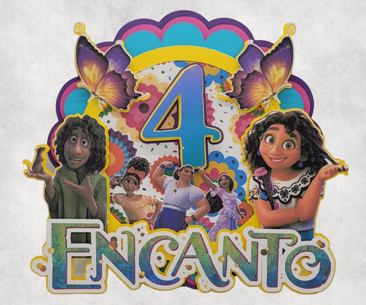 Cake Topper - 3D Character Cake Topper - Encanto