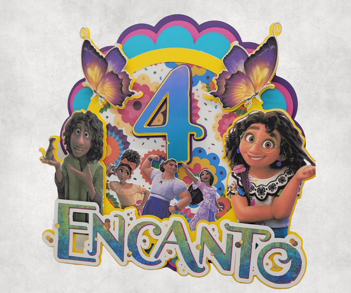 Cake Topper - 3D Character Cake Topper - Encanto