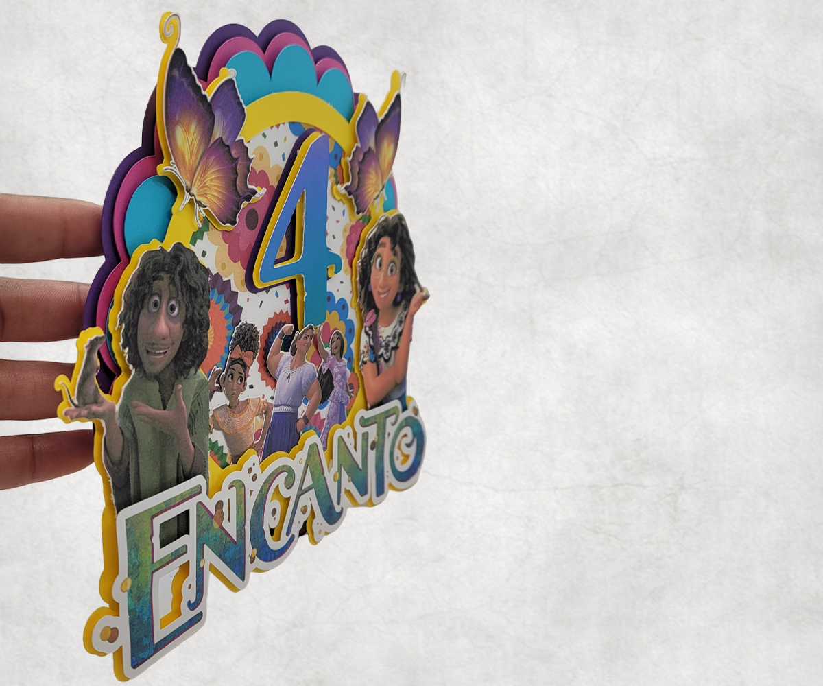 Cake Topper - 3D Character Cake Topper - Encanto