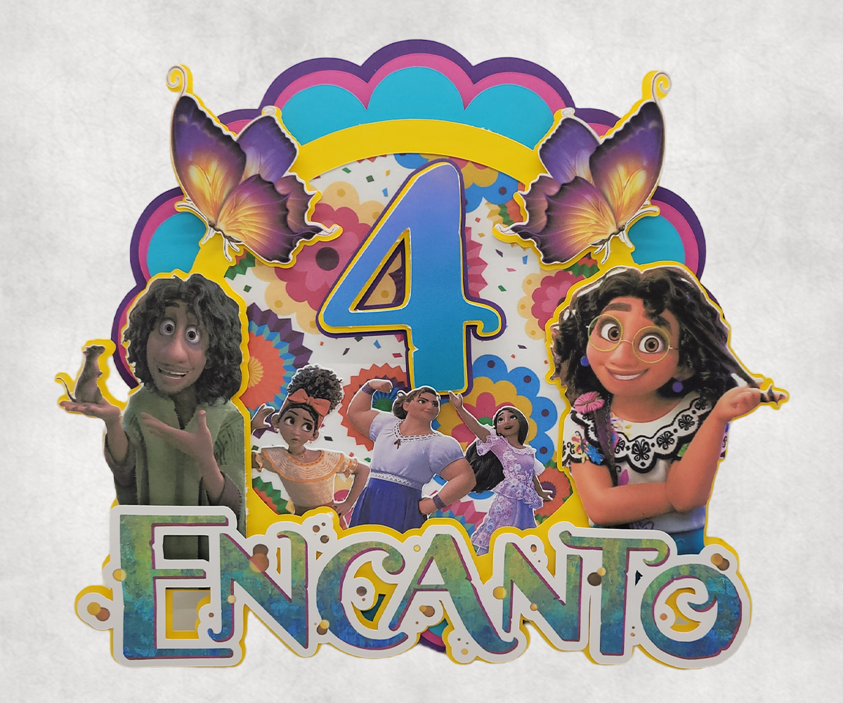 Cake Topper - 3D Character Cake Topper - Encanto