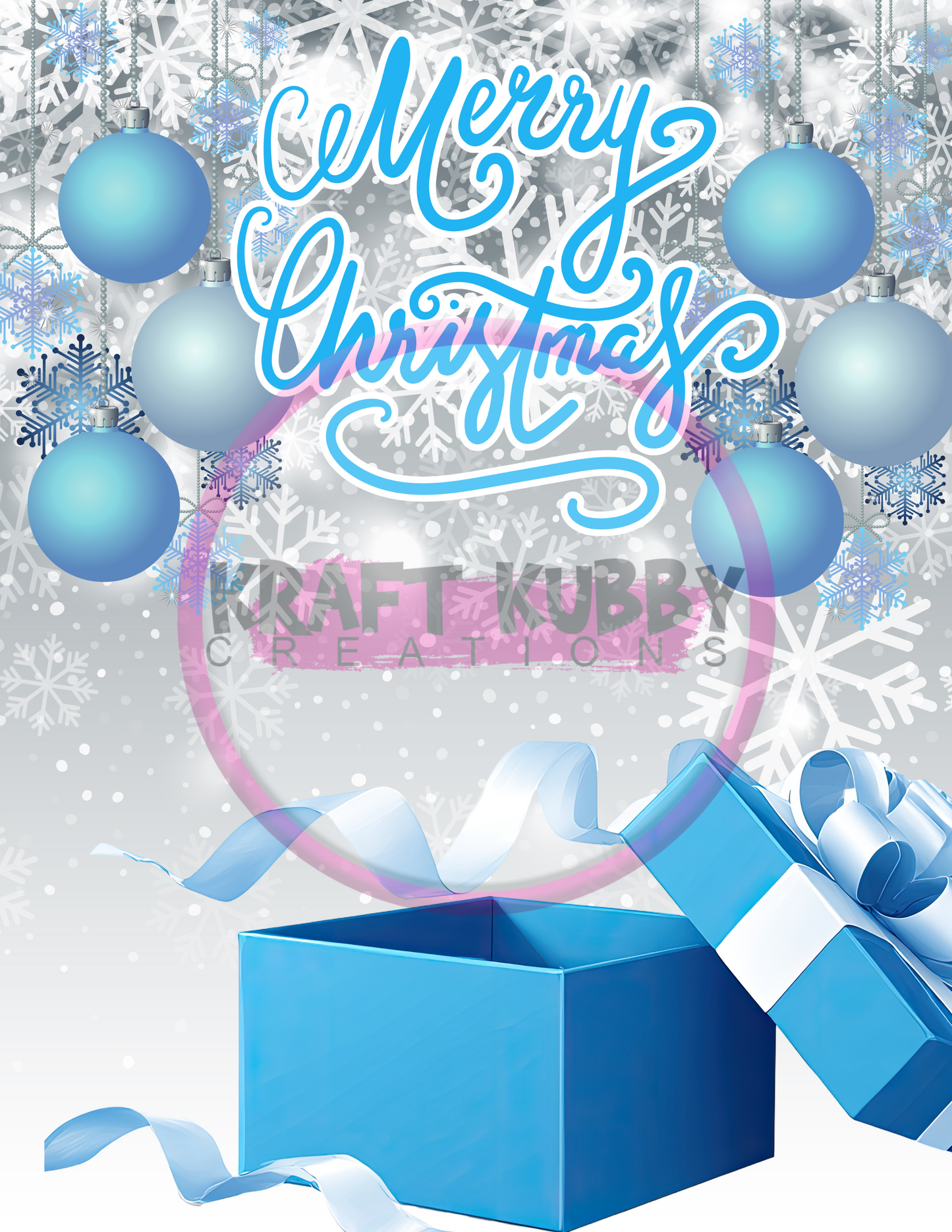 Digital Template - Jumbo Christmas Card Treat Templates - 8.5x11 inch - Canva