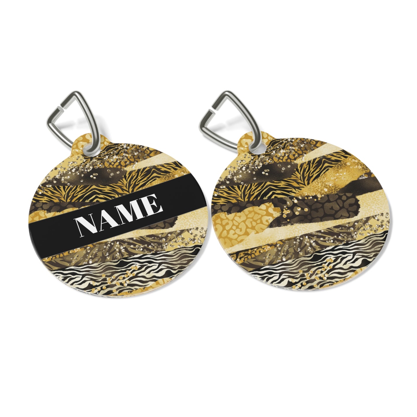 Pet Tag - Personalized Pet ID Tag - Round Tag - Ace