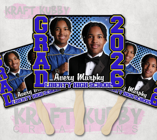 Graduation Fans - Graduation Day Accessories - Grad Fans