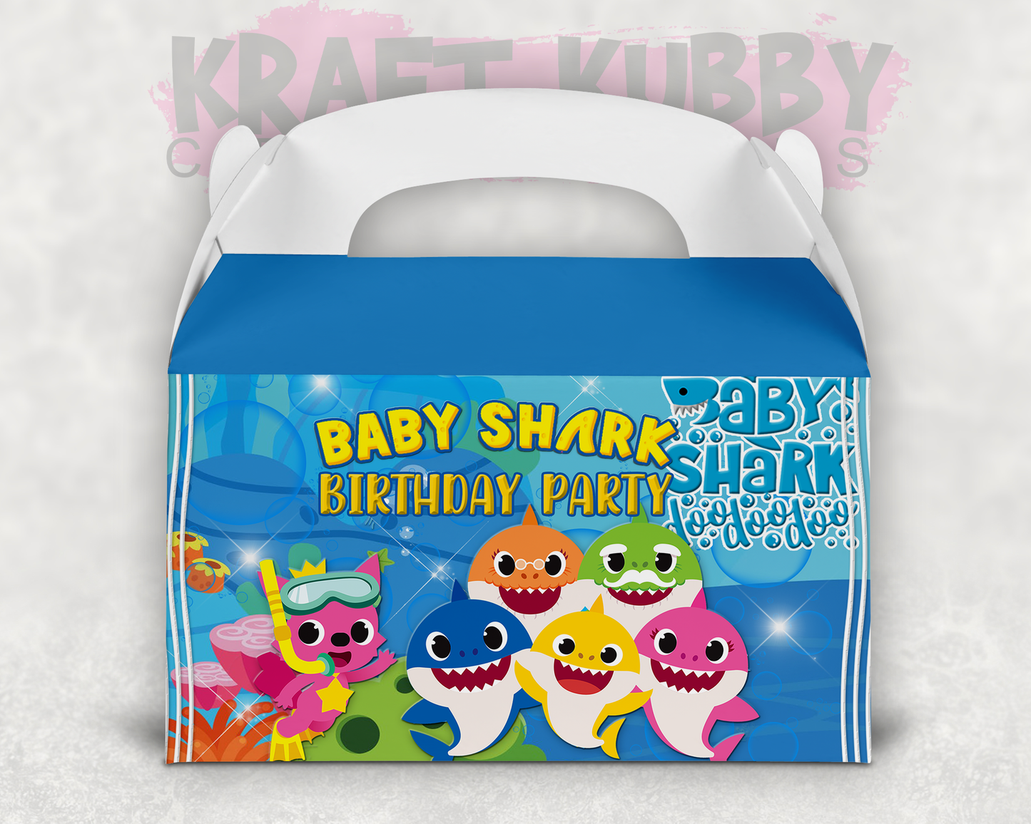 Party Treats Packages - 1 Dozen Treats Each - Baby Shark