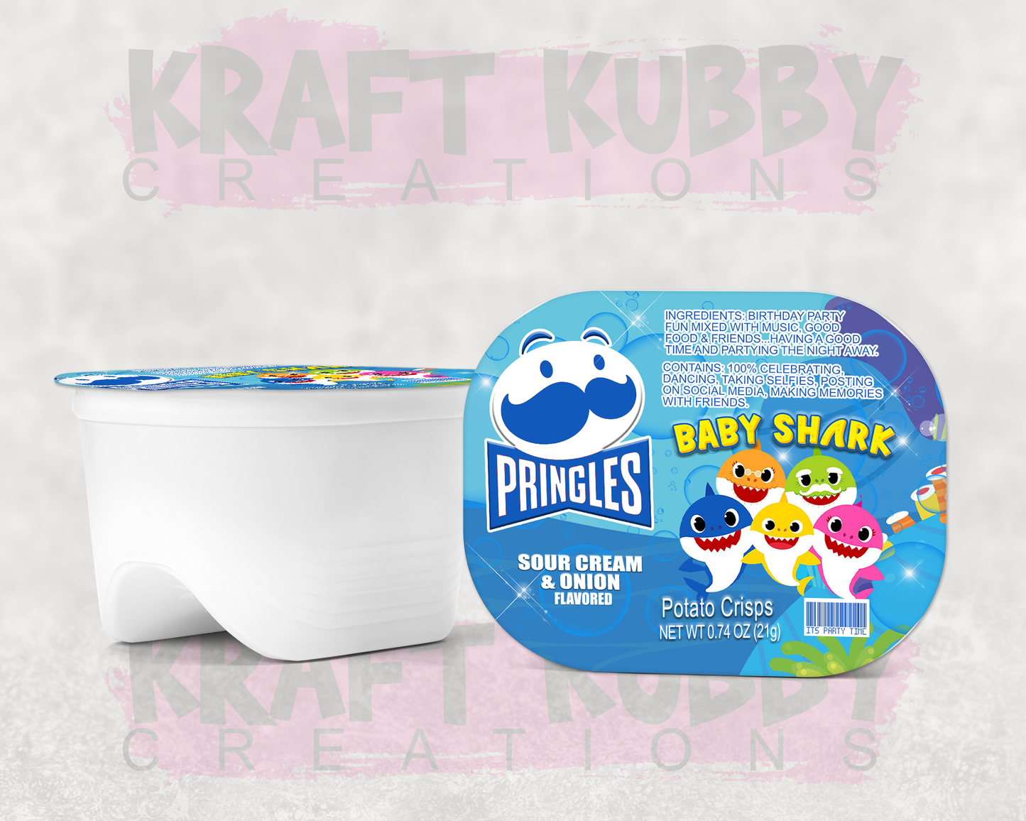 Party Treats Packages - 1 Dozen Treats Each - Baby Shark