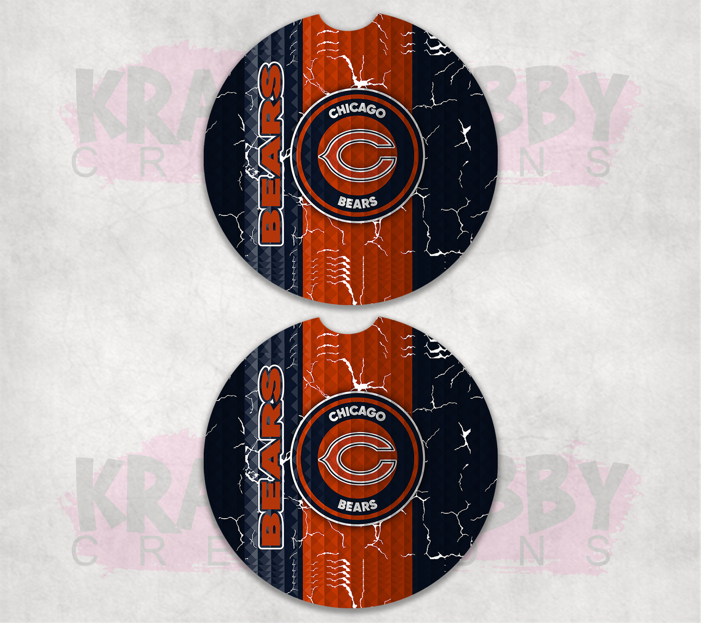 Car Coaster - Neoprene Car Coasters (2) - Sports - Bears