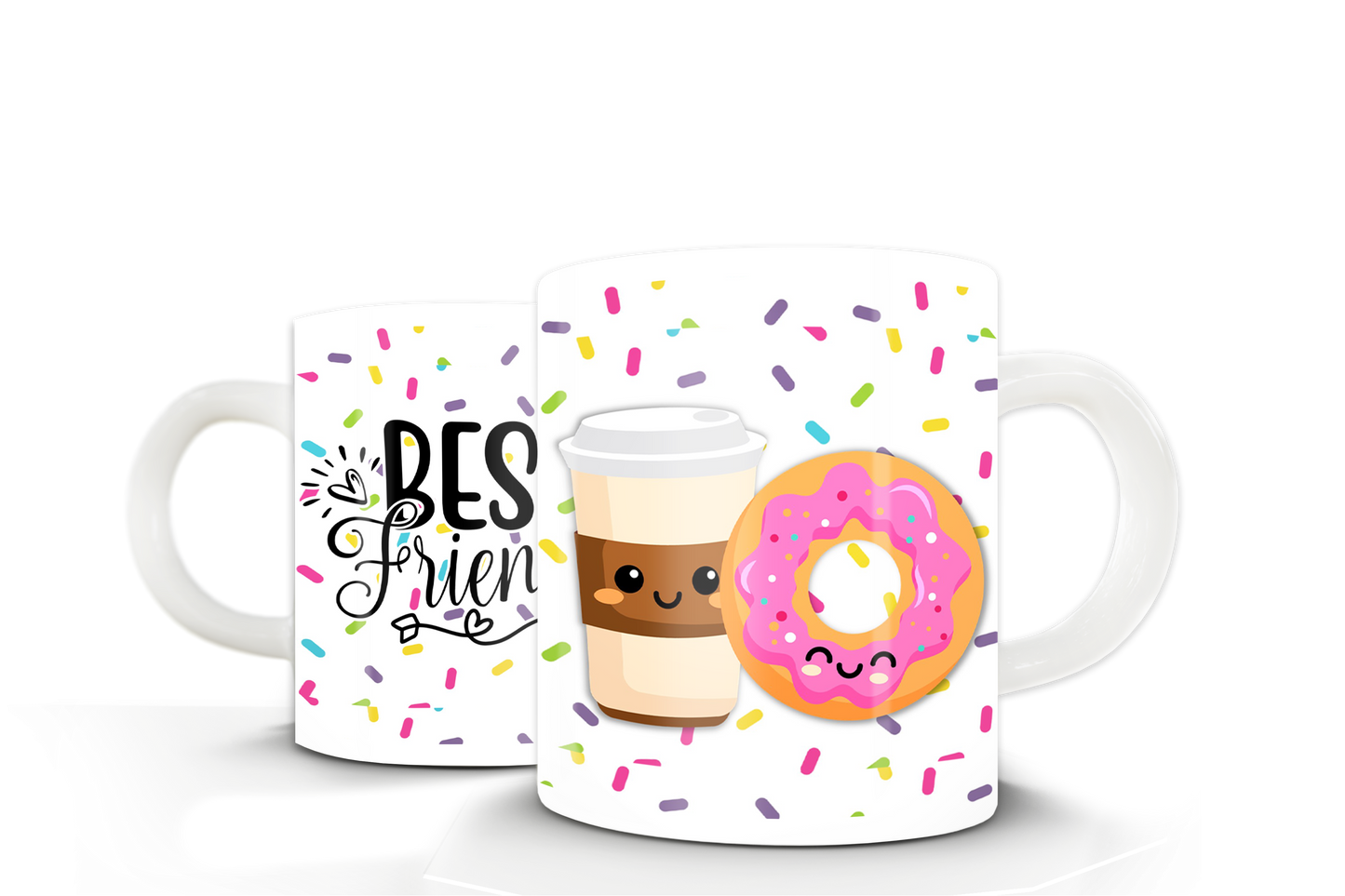 Mug - 11 oz or 15 oz | Sublimation | Best Friends