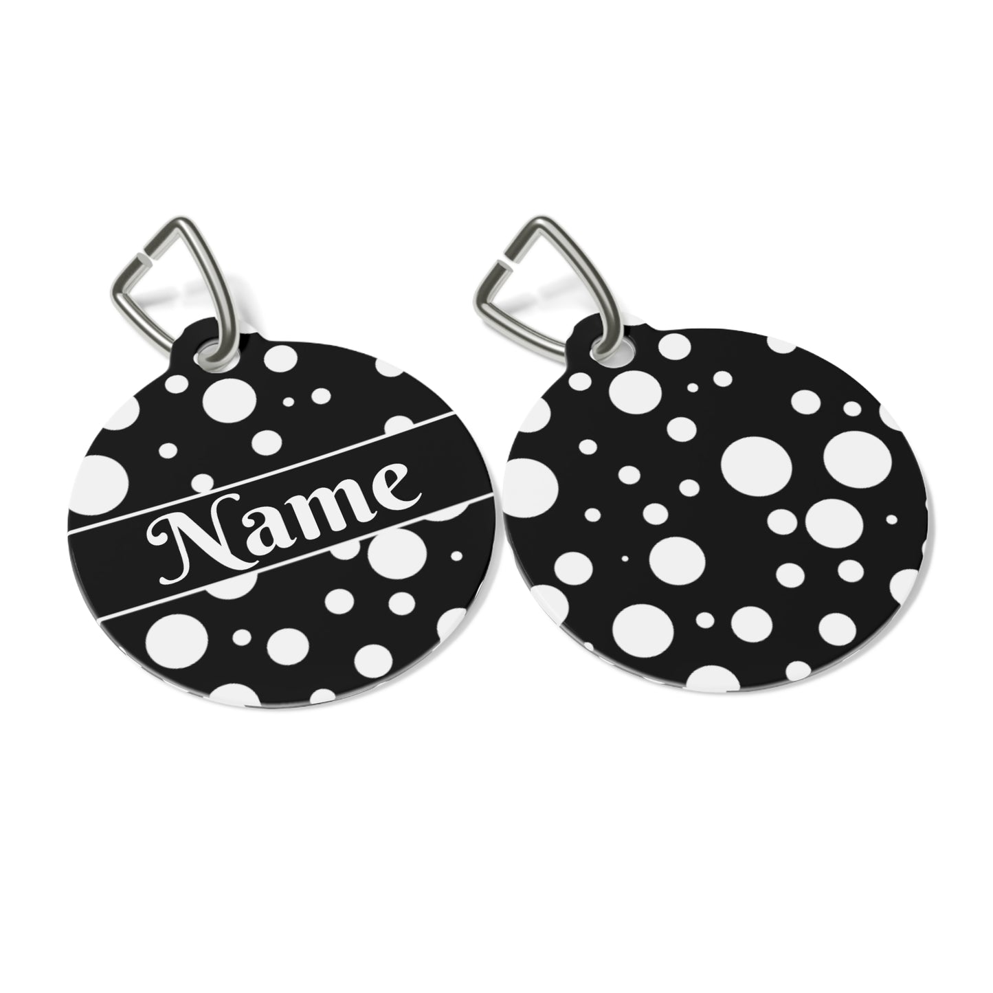 Pet Tag - Personalized Pet ID Tag - Round Tag - Bella