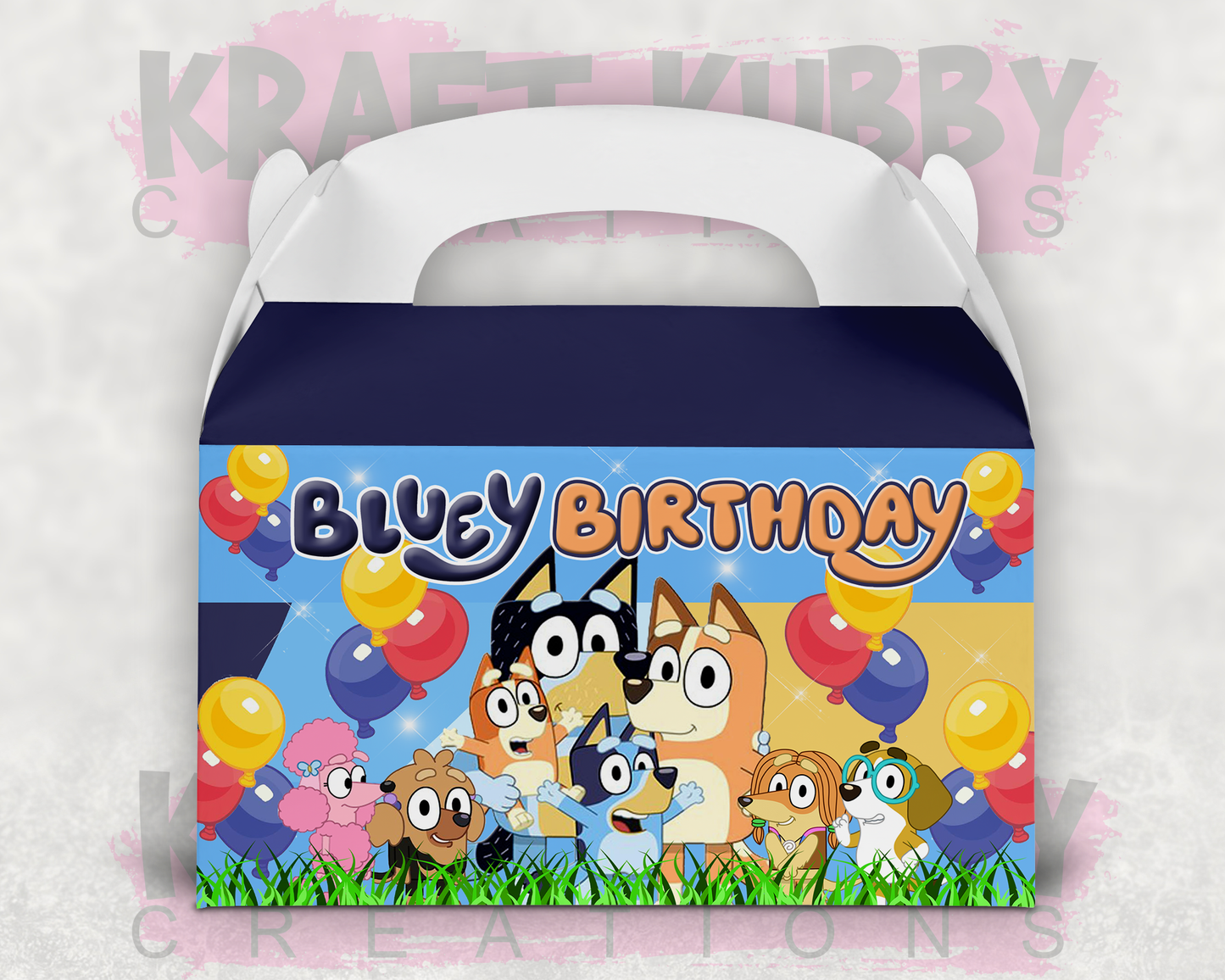 Party Treats Packages - 1 Dozen Treats Each - Bluey