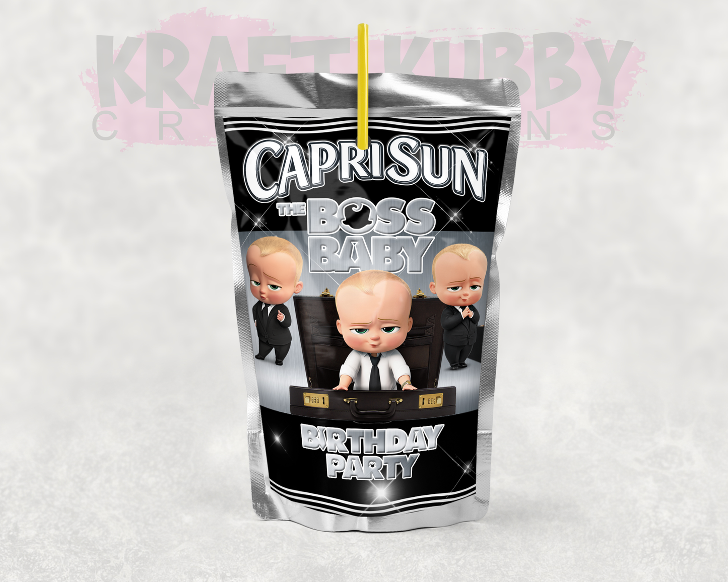 Party Treats Packages - 1 Dozen Treats Each - Boss Baby