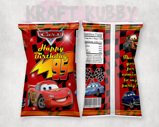Party Treats Packages - 1 Dozen Treats Each - Cars
