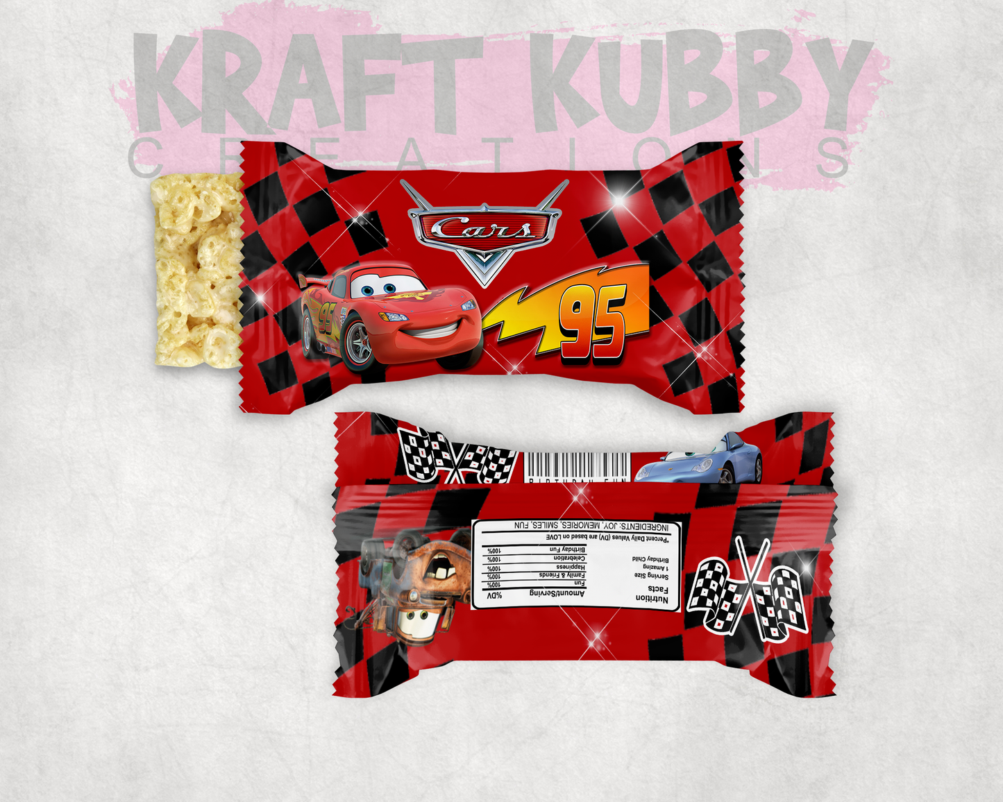 Party Treats Packages - 1 Dozen Treats Each - Cars