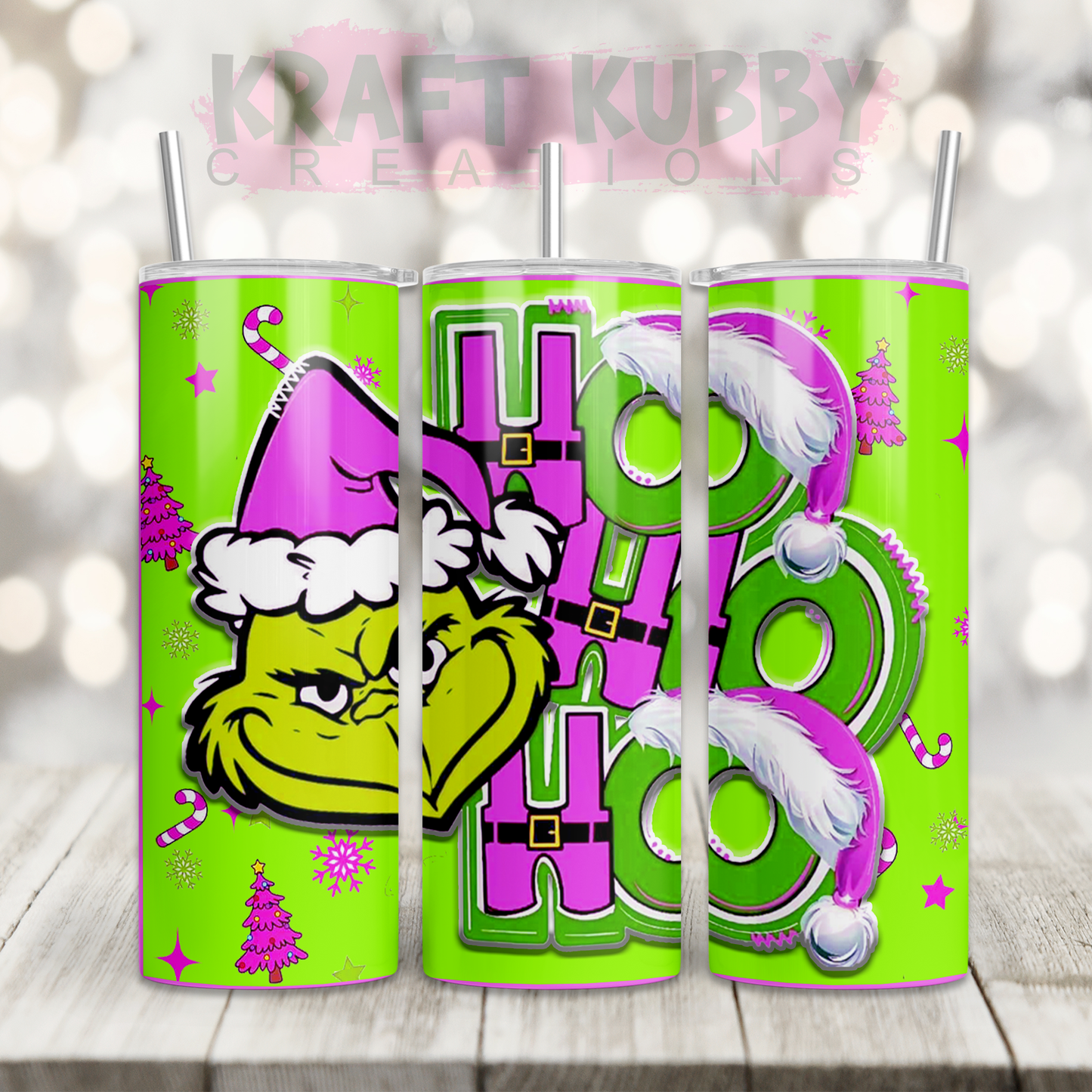 Tumbler - Grinch Ho Ho Ho