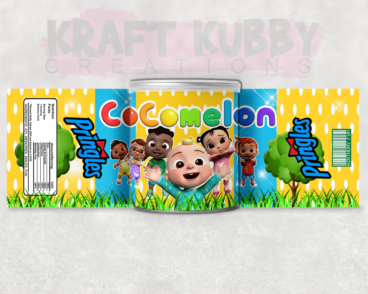 Party Treats Packages - 1 Dozen Treats Each - Cocomelon