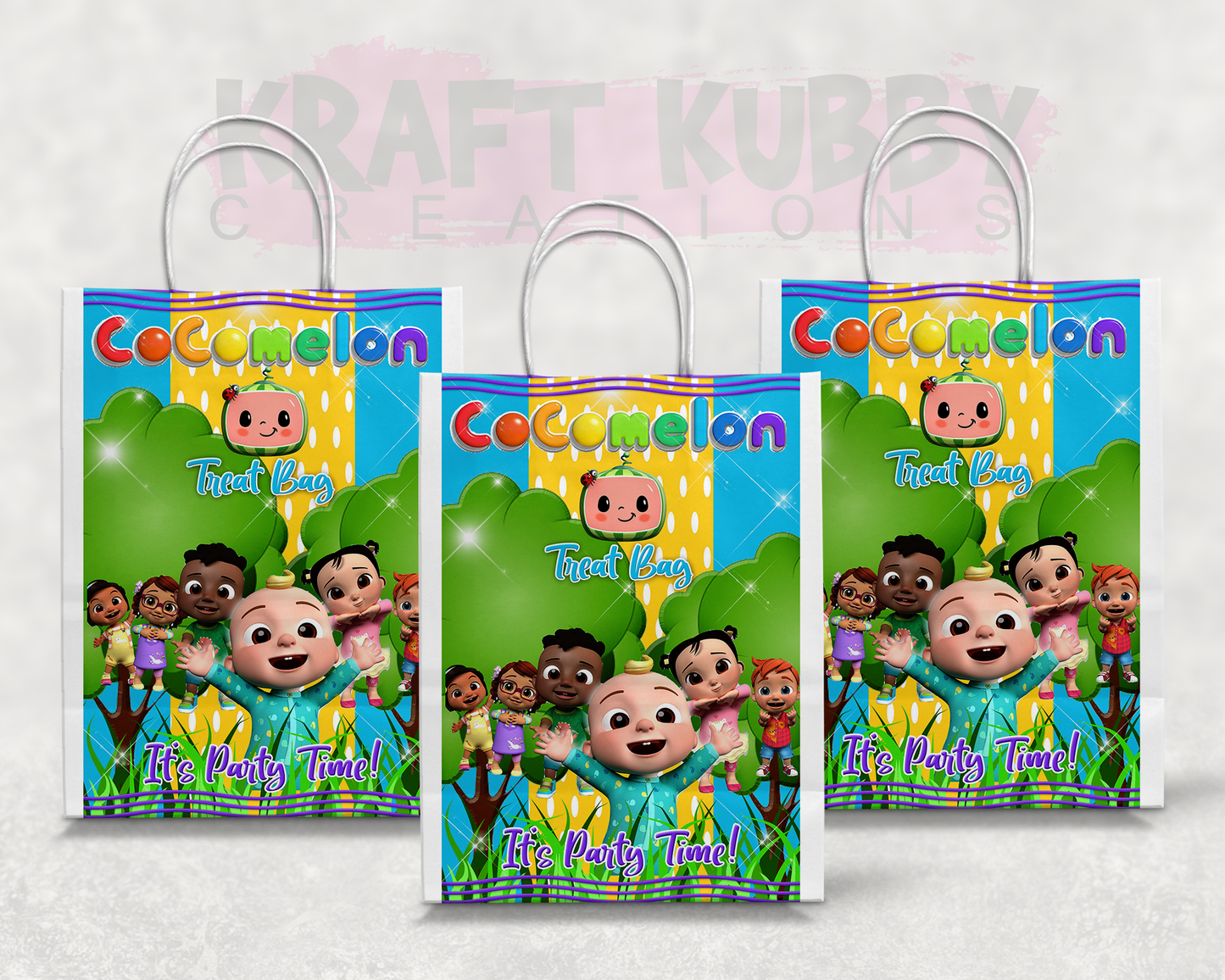 Party Treats Packages - 1 Dozen Treats Each - Cocomelon