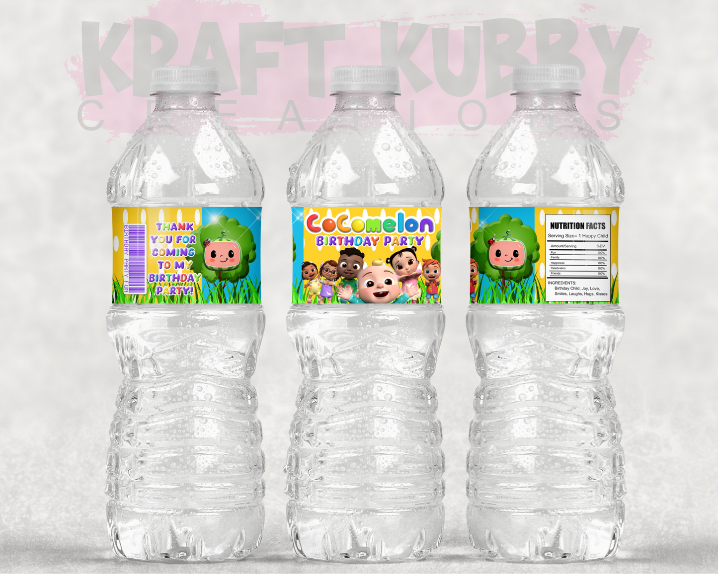 Party Treats Packages - 1 Dozen Treats Each - Cocomelon