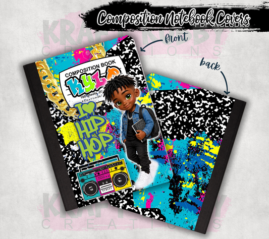 Custom Composition Books - Book and Custom Labels Included