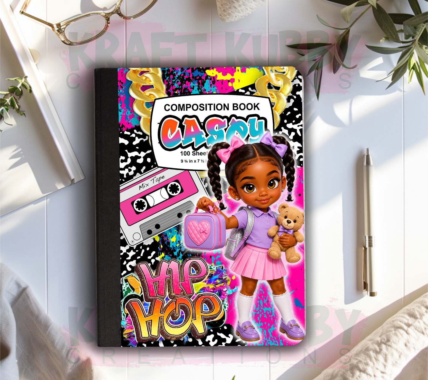 Composition Notebook Covers Templates Bundle #2