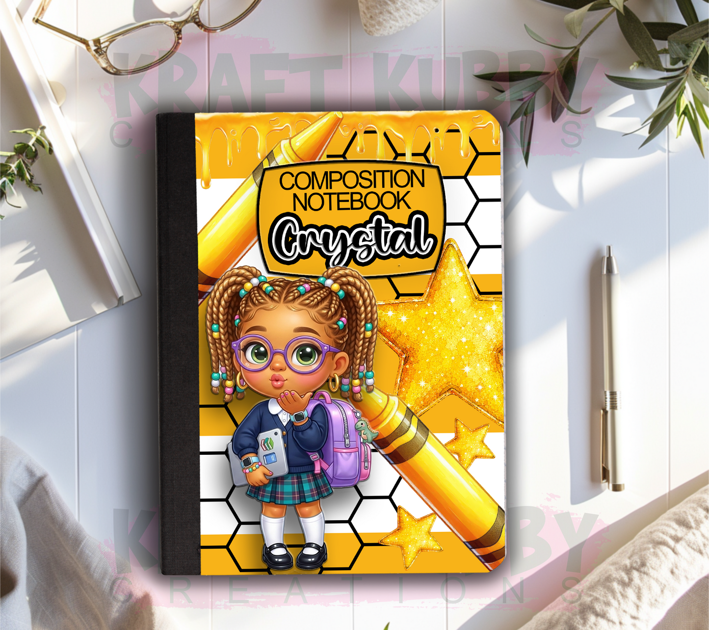 Composition Notebook Covers Templates Bundle #2