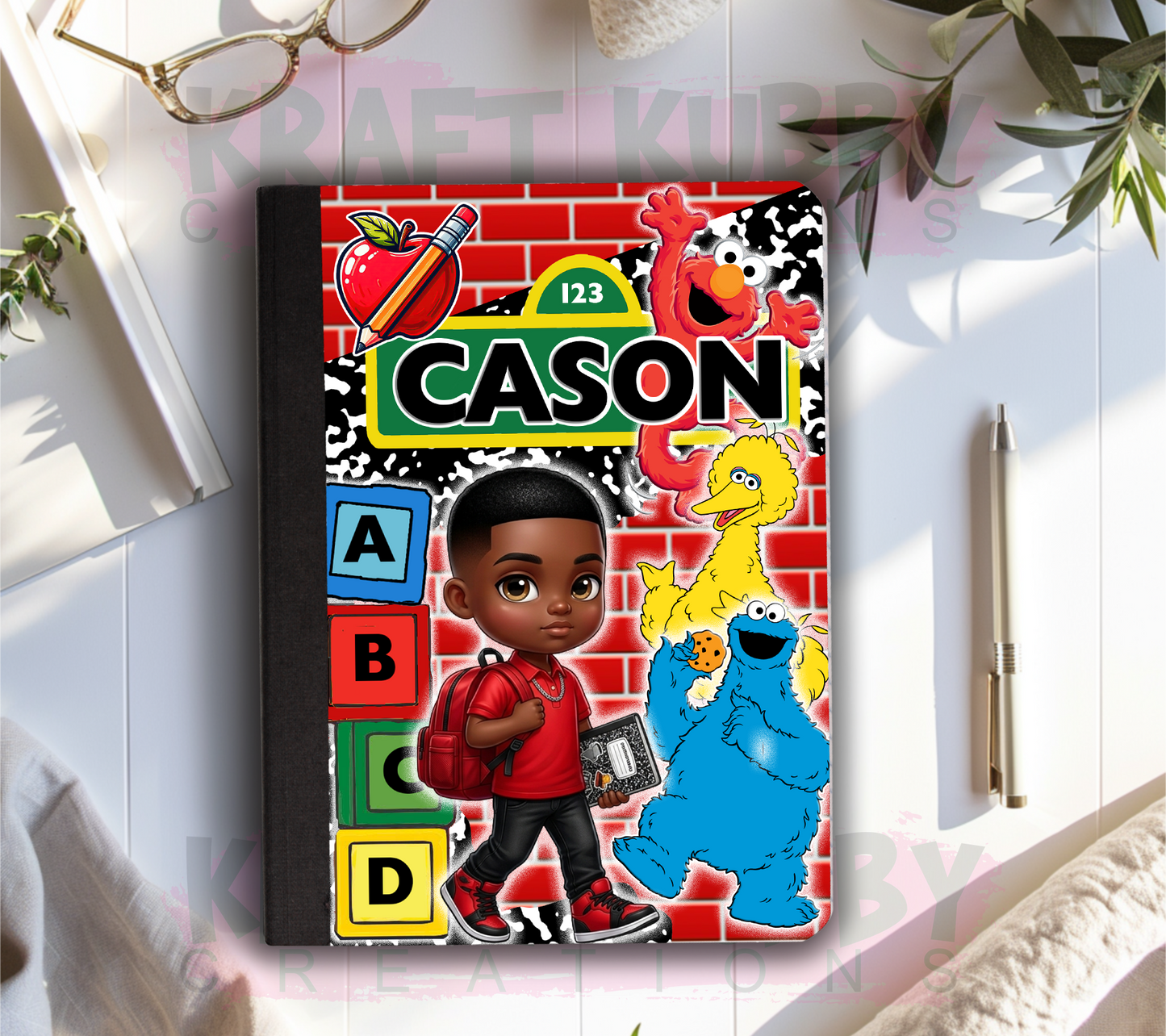 Composition Notebook Covers Templates Bundle #2