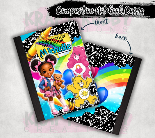 Custom Composition Books - Book and Custom Labels Included