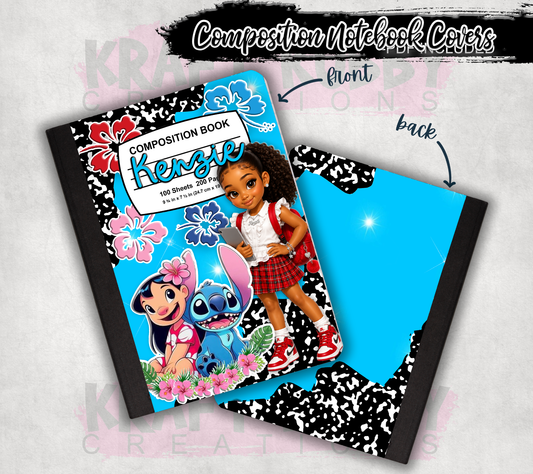 Custom Composition Books - Book and Custom Labels Included
