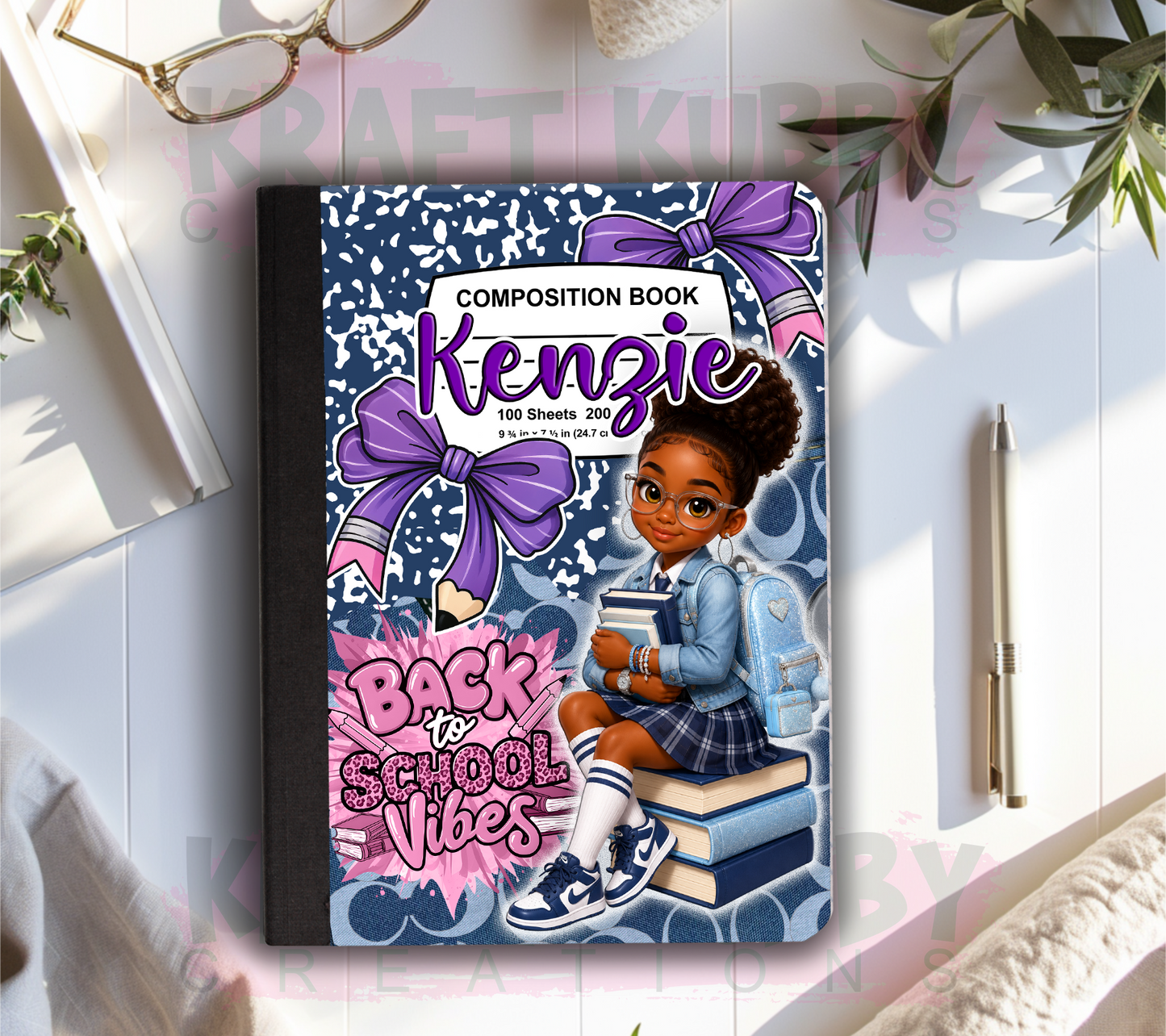 Composition Notebook Covers Templates Bundle #2