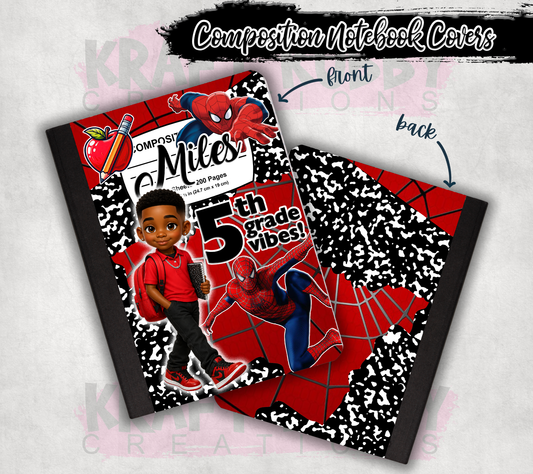 Custom Composition Books - Book and Custom Labels Included