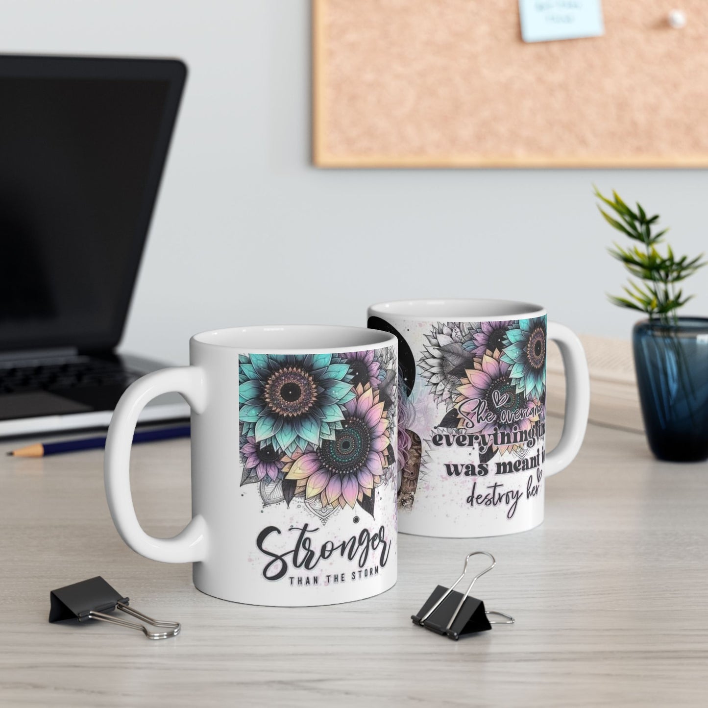 Mug - 11 oz or 15 oz | Sublimation | She Overcame...
